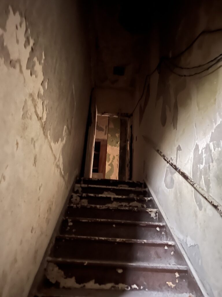 Creepy Stairwell, St Albans Sanatorium Radoford VA